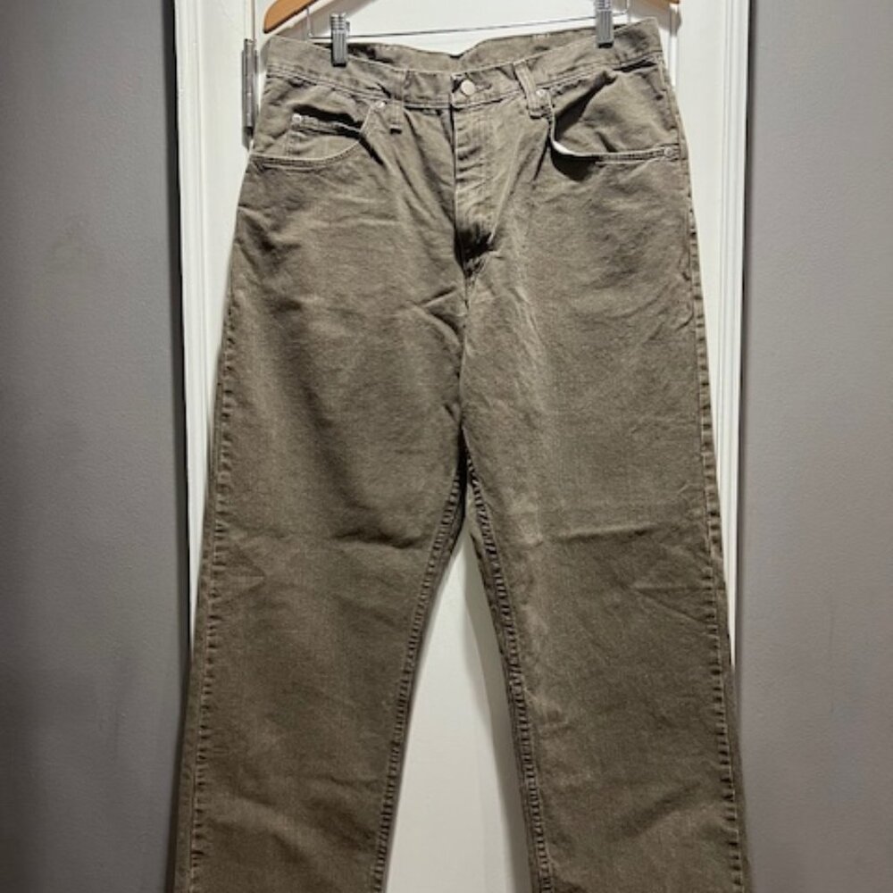 Vintage Wrangler Faded Brown Jeans Size 34 x 32